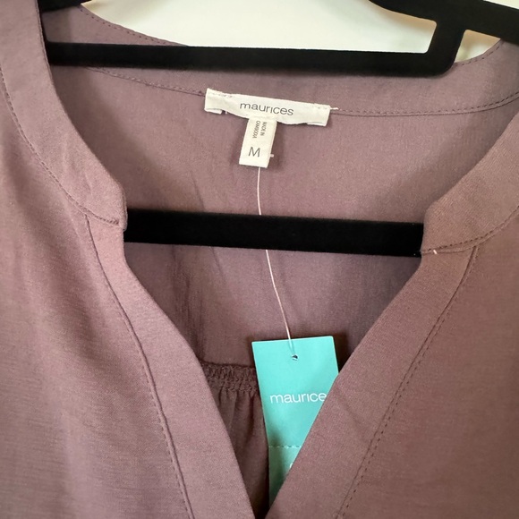 Maurices Tops - Maurices Mauve Blouse